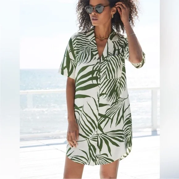 AYR Pool House Dress in Nopal Floral Silk - Picture 3 of 13